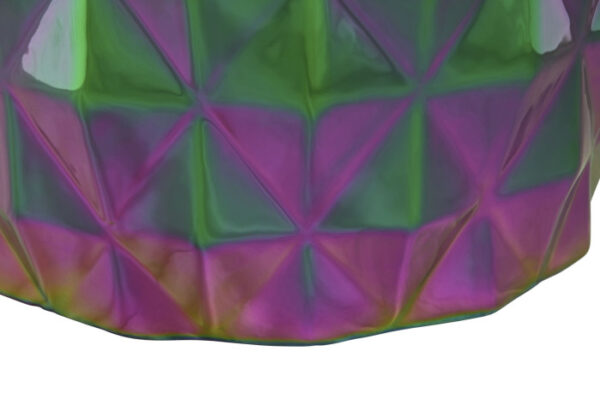 MESITA AUXILIAR PORCELANA 33X33X45 IRIDISCENTE - Imagen 3