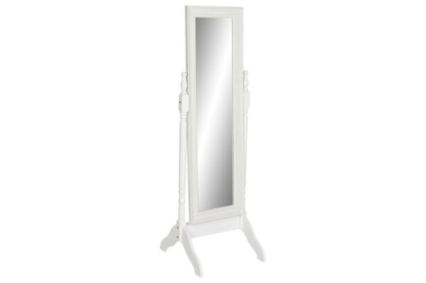 ESPEJO VESTIDOR MDF ESPEJO 50X50X157 BLANCO