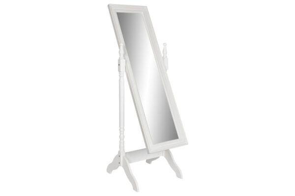 ESPEJO VESTIDOR MDF ESPEJO 50X50X157 BLANCO - Imagen 3