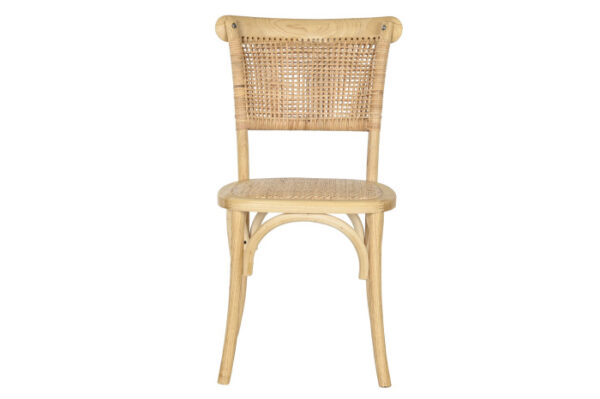SILLA OLMO RATAN 45X48X87 MARRON CLARO - Imagen 2
