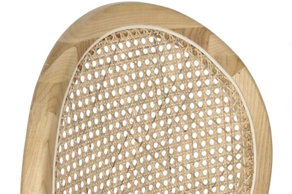 SILLA OLMO RATAN 45X42X94 MARRON CLARO - Imagen 4
