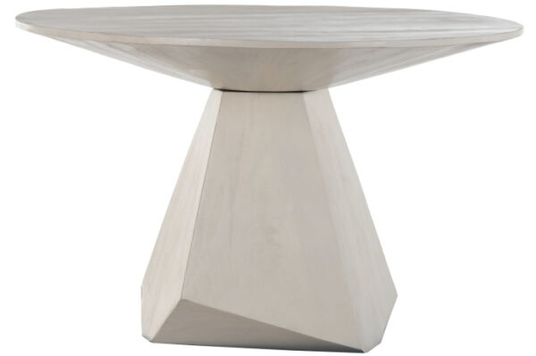 MESA REDONDA COMEDOR MANGO 100X100X76