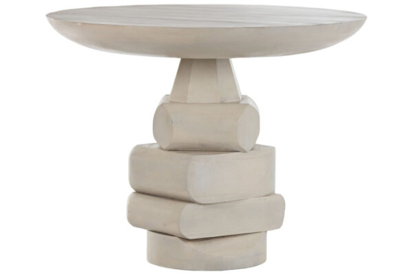 MESA REDONDA COMEDOR MANGO 100X100X76