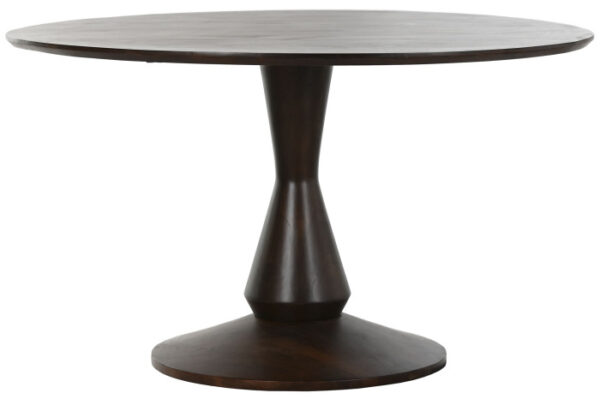 MESA REDONDA COMEDOR ACACIA 130,5X130,5X78