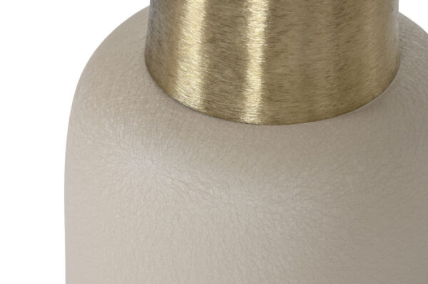 MESITA AUXILIAR METAL 40,5X40,5X65 CREMA - Imagen 4