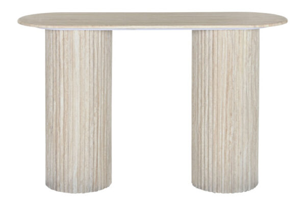 CONSOLA GRANITO MDF 120X40X75 41,40 SIMIL MARMOL