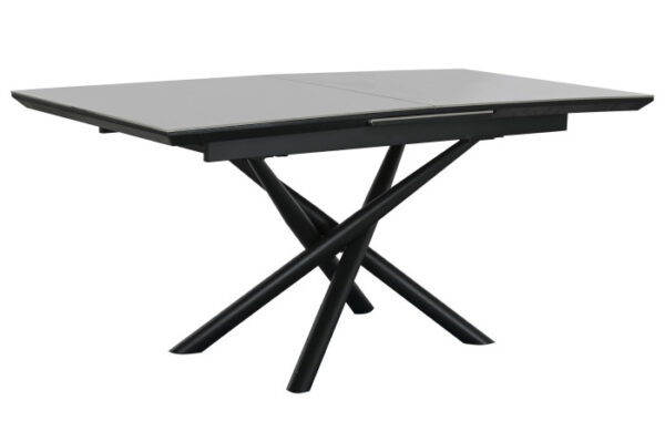 MESA COMEDOR METAL CERAMICA 160X90X76 200 EXT GRIS - Imagen 2