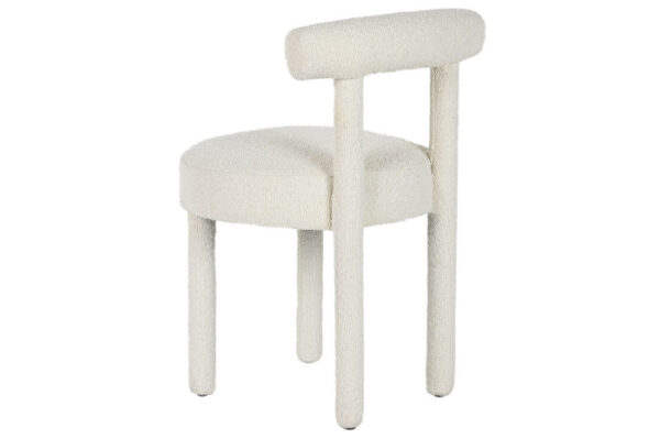 SILLA ARCE POLIESTER 51X52X74 BOUCLE CRUDO - Imagen 4