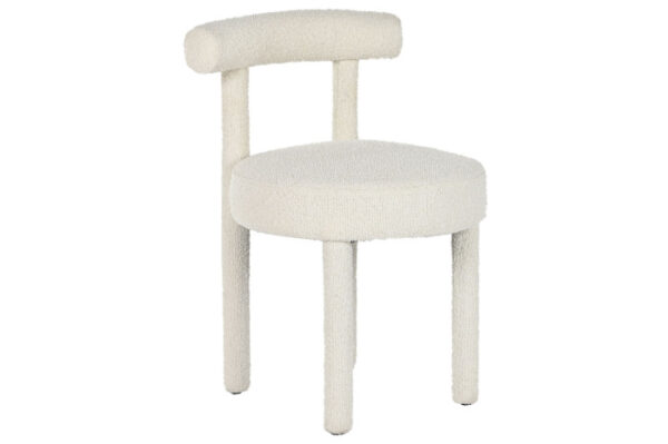 SILLA ARCE POLIESTER 51X52X74 BOUCLE CRUDO - Imagen 3