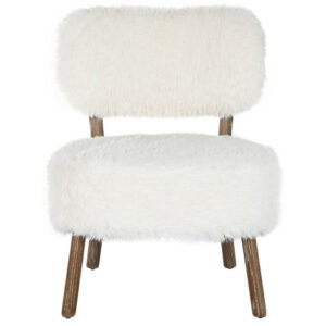 BUTACA FRESNO 61X62X80 PELO SINTETICO CRUDO