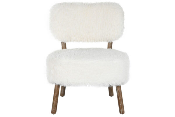 BUTACA FRESNO 61X62X80 PELO SINTETICO CRUDO