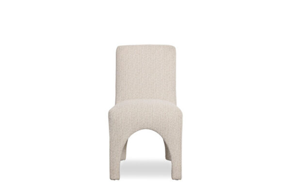 SILLA POLIESTER 48X69X90 TAPIZADA GRIS CLARO - Imagen 2