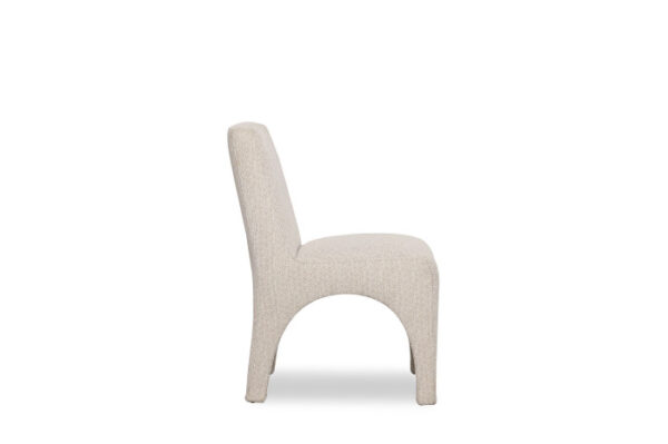 SILLA POLIESTER 48X69X90 TAPIZADA GRIS CLARO - Imagen 3