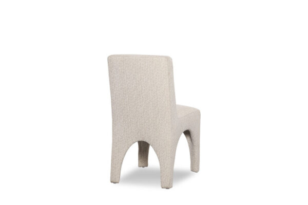 SILLA POLIESTER 48X69X90 TAPIZADA GRIS CLARO - Imagen 4