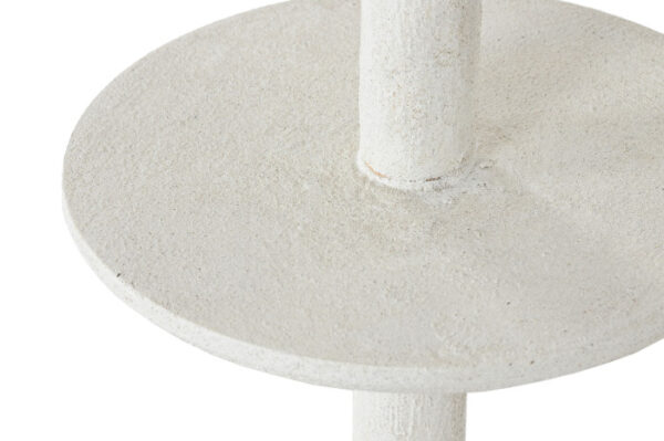CONSOLA MDF 110X30X77 20,20 RUGOSO BLANCO - Imagen 5