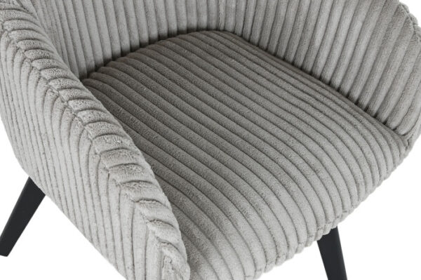 SILLA POLIESTER METAL 56X61X85 PANA GRIS - Imagen 4