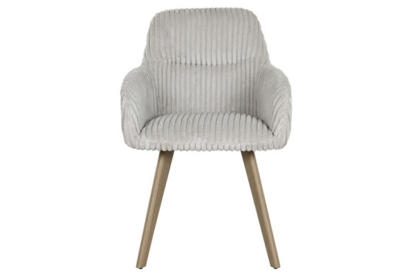 SILLA POLIESTER METAL 56X61X87 PANA BLANCO - Imagen 2