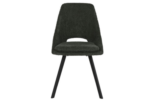 SILLA POLIESTER METAL 49,5X57,5X85 VERDE - Imagen 2