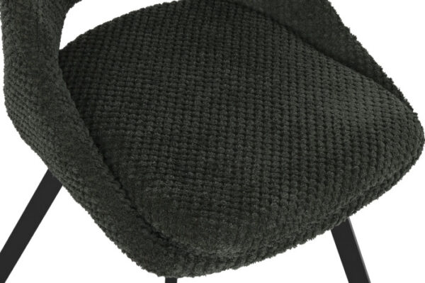 SILLA POLIESTER METAL 49,5X57,5X85 VERDE - Imagen 4