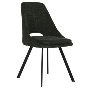 SILLA POLIESTER METAL 49,5X57,5X85 VERDE
