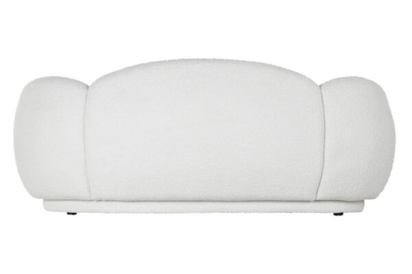 SOFA POLIESTER 195X103X74 NUBE BLANCO - Imagen 2