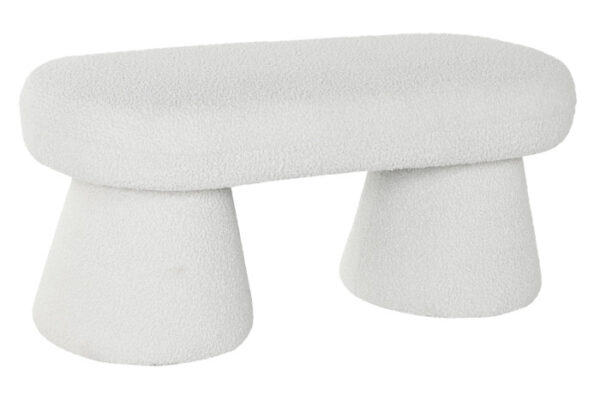 DESCALZADORA POLIESTER 100X42X46 BUCLE BLANCO
