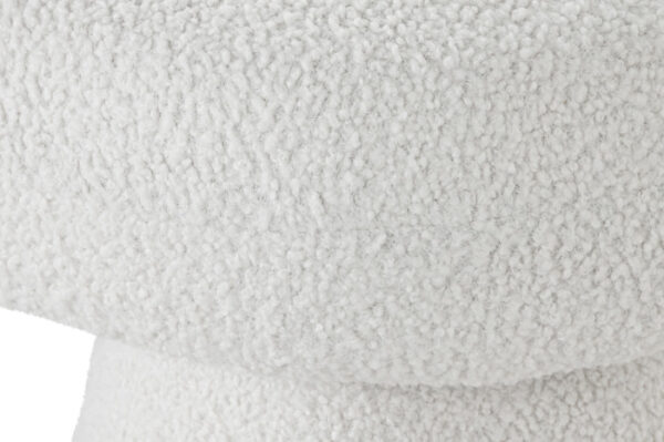 DESCALZADORA POLIESTER 100X42X46 BUCLE BLANCO - Imagen 3