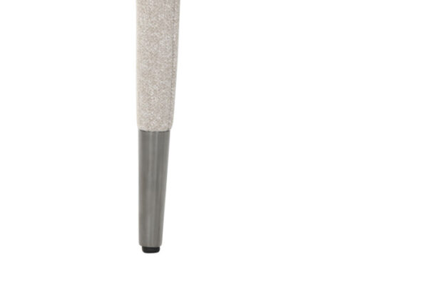 SILLA METAL POLIESTER 57,5X60X81 BEIGE - Imagen 5