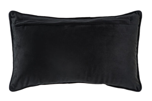 COJIN POLIESTER 50X10X30 500 GR, BORDADO NEGRO - Imagen 3