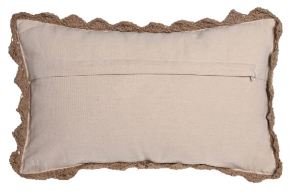 COJIN YUTE 50X30X15 700 GR, MACRAME 2 SURT. - Imagen 4