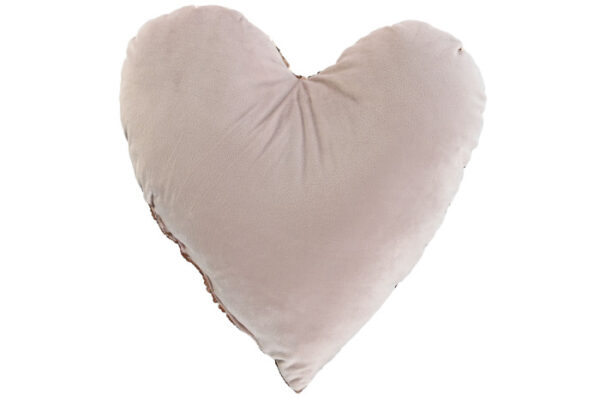 COJIN POLIESTER 40X12X40 240 GR, CORAZ N ROSA - Imagen 3